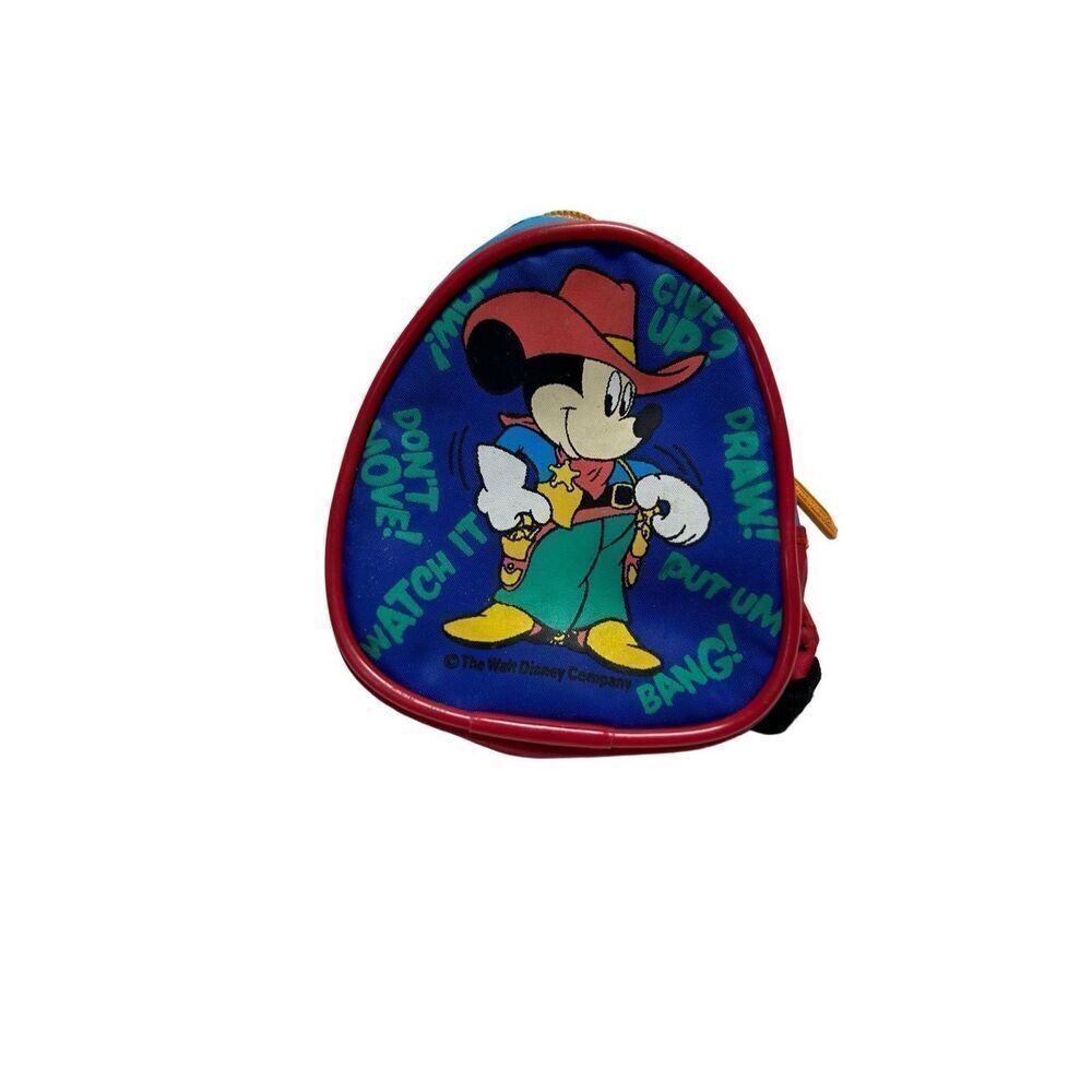 Mickey Mouse Cowboy MINI Backpack Disney Vintage
